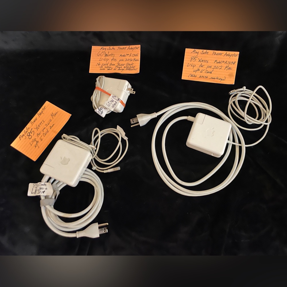 MagSafe Power Adapter 85 W & 60W for MacBook Pro All 3 = L-tip